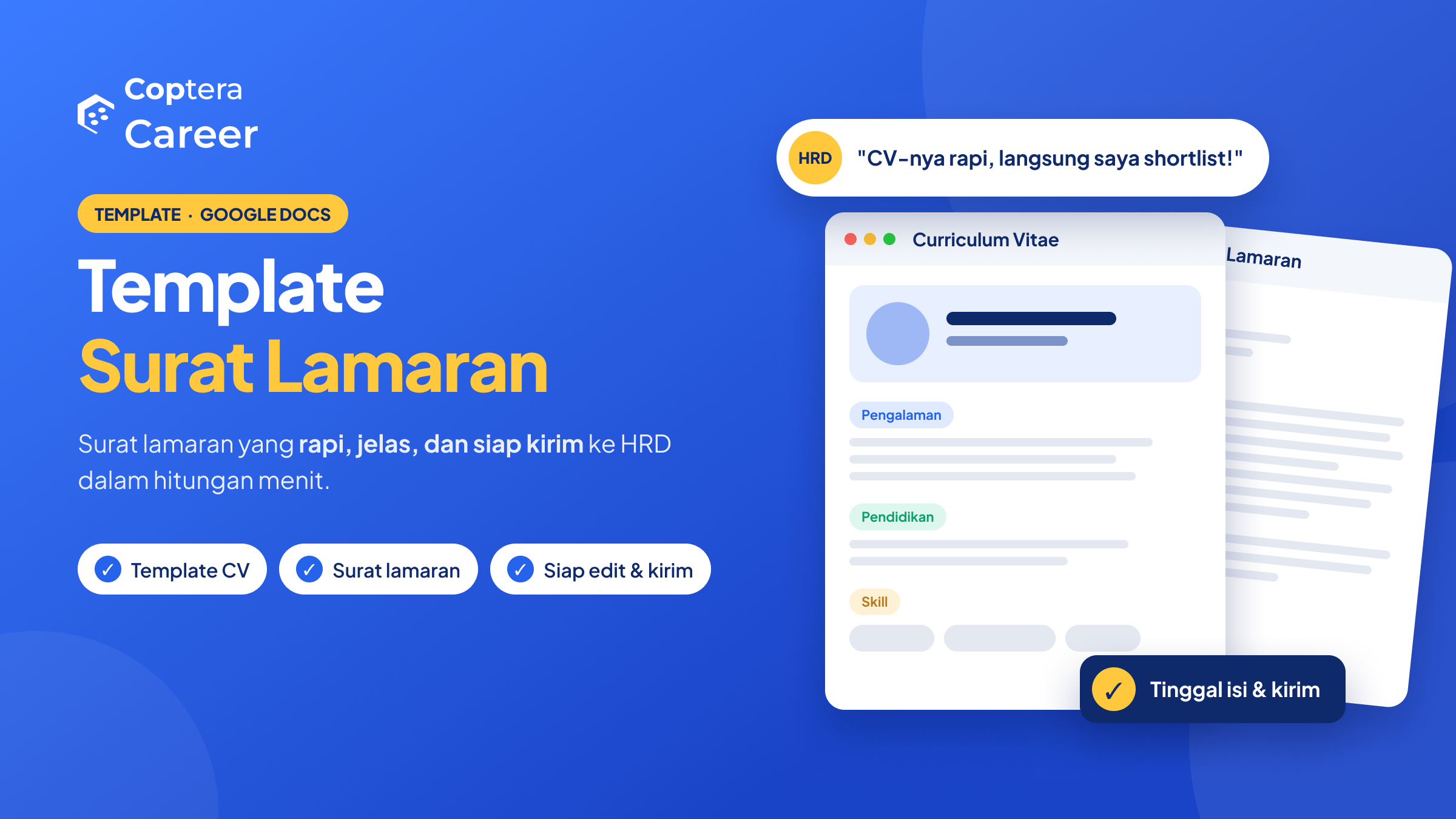 Template Surat Lamaran